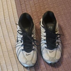 Nike Air White and Black Sneakers